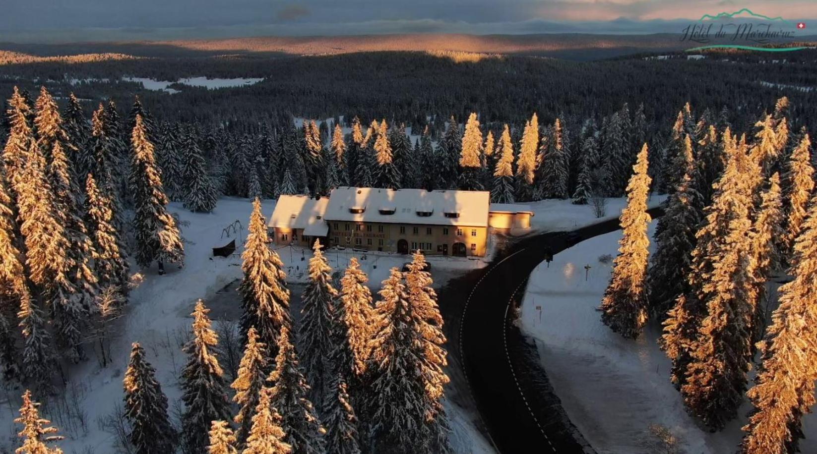 Hotel Restaurant Du Marchairuz Le Brassus Eksteriør bilde