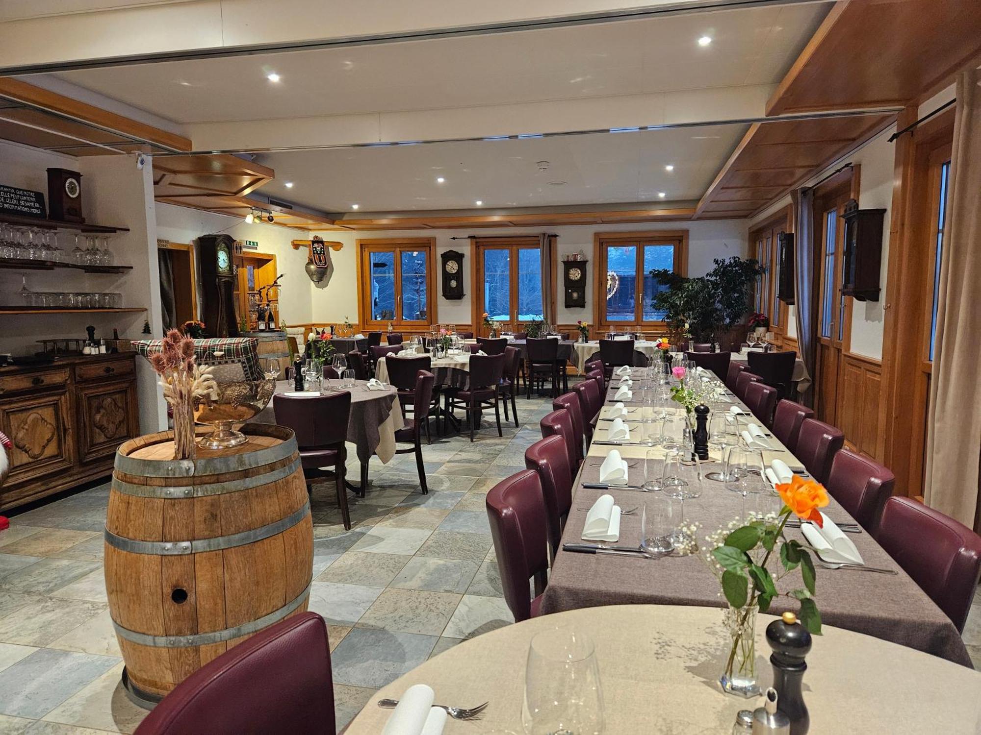 Hotel Restaurant Du Marchairuz Le Brassus Eksteriør bilde