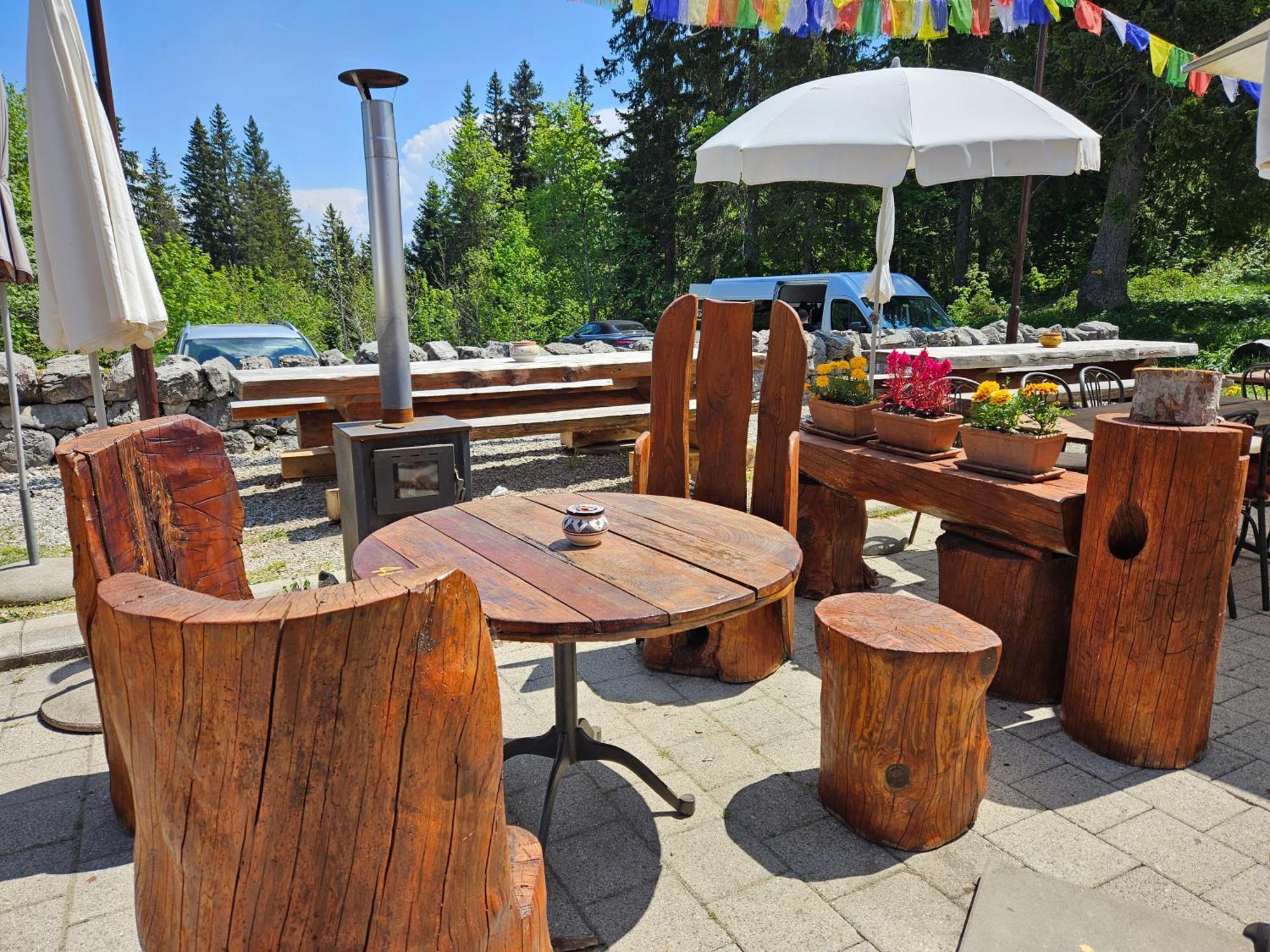 Hotel Restaurant Du Marchairuz Le Brassus Eksteriør bilde