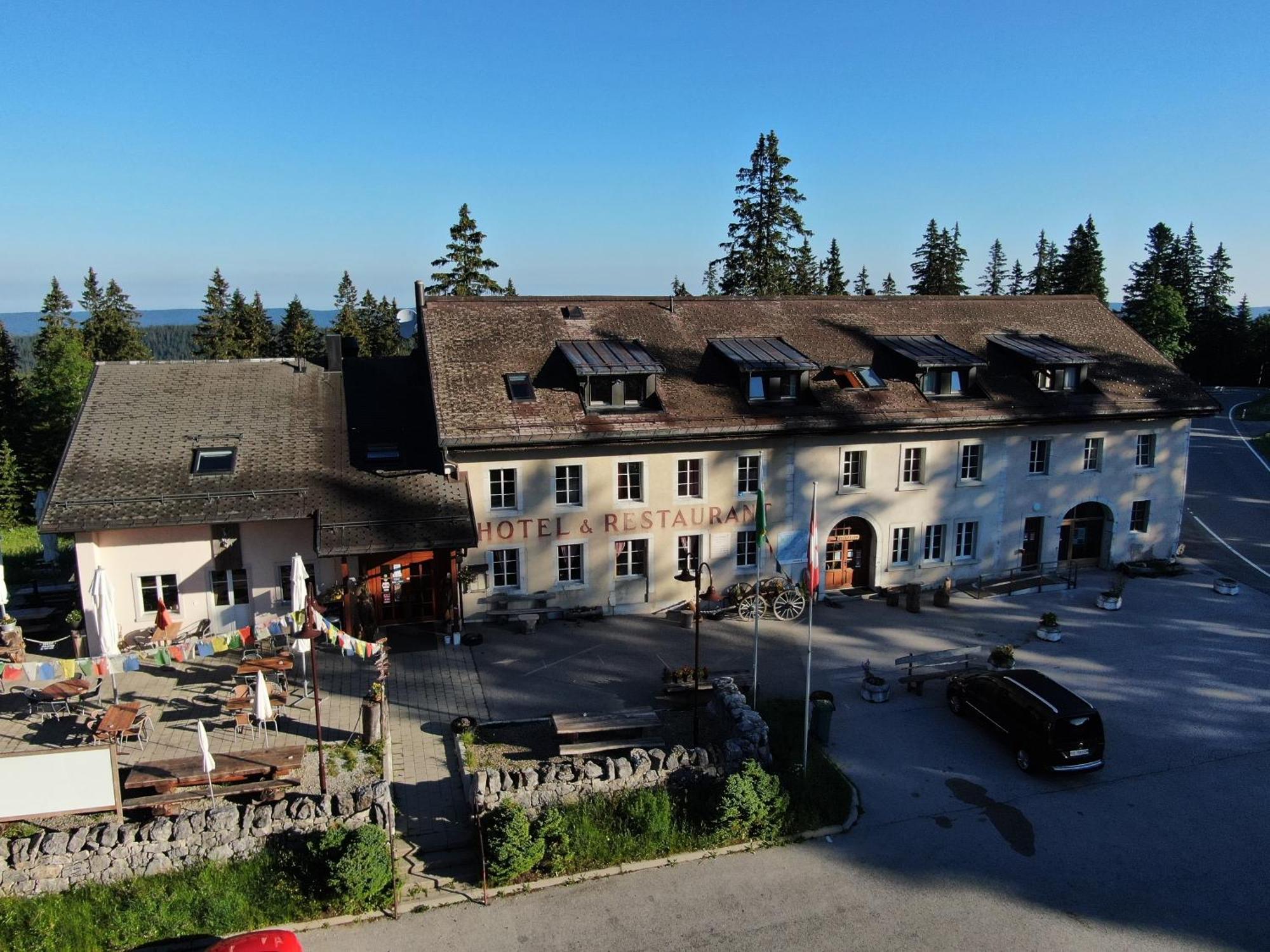 Hotel Restaurant Du Marchairuz Le Brassus Eksteriør bilde